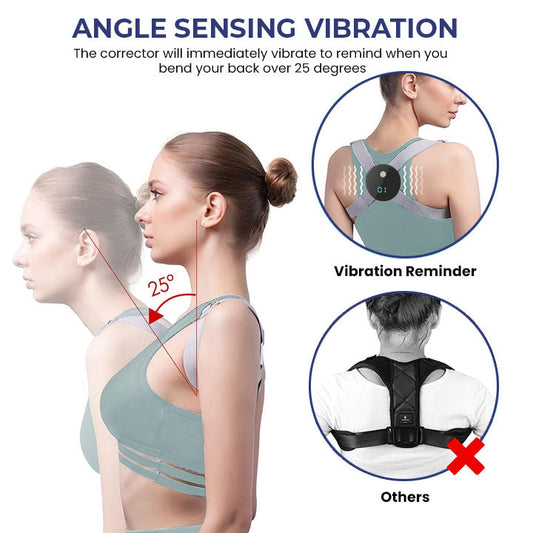 Oveallgo™ EX Dispositivo per la correzione della postura con rilevamento dell'angolo EMS